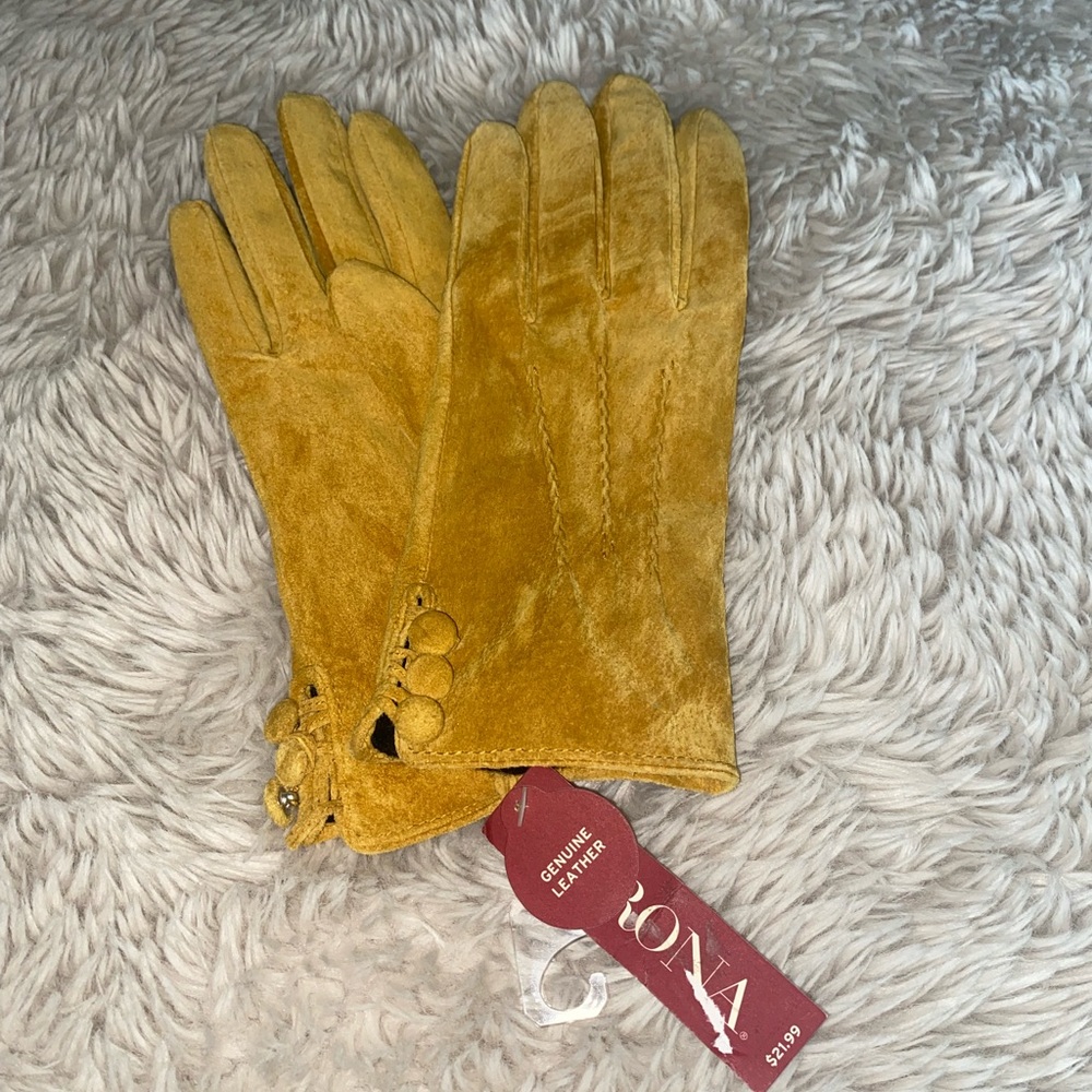 Merona Genuine leather gloves Sz. Small
